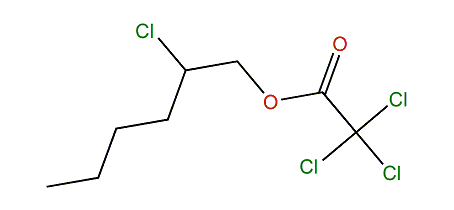 2-Chlorohexyl trichloroacetate